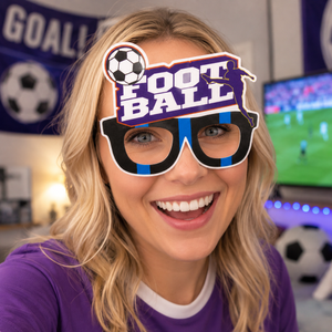 2026 Soccer Fan Photo Booth Glasses Style Or Detail View 2