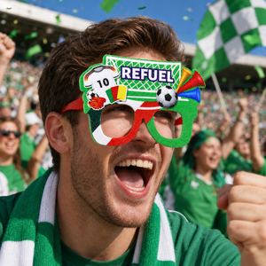 2026 Soccer Fan Photo Booth Glasses Style Or Detail View 17