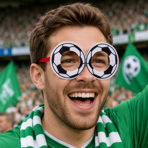 2026 Soccer Fan Photo Booth Glasses Style Or Detail View 27