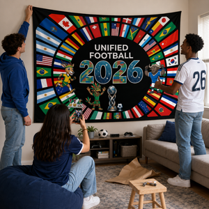 2026 Soccer Party Wall Tapestry product image 7