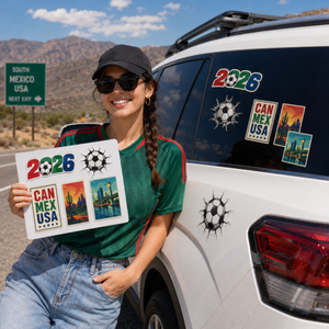 2026 Soccer Trophy Waterproof Car Decal generated-use-install-scene 4