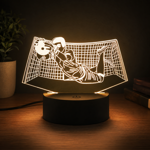 3D Soccer Player LED Night Light Variant Or Scene View 2