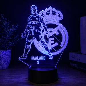 3D Soccer Player LED Night Light Variant Or Scene View 18