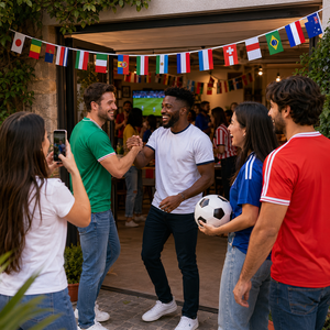 42-Piece Soccer Country Flag Garland product image 3