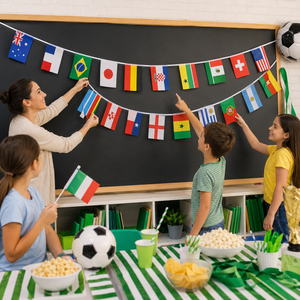 42-Piece Soccer Country Flag Garland product image 6
