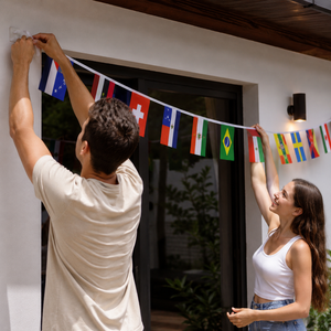 42-Piece Soccer Country Flag Garland product image 9