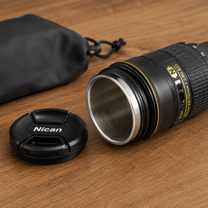 Camera Lens Travel Mug product image 3