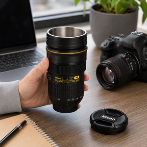 Camera Lens Travel Mug product image 5