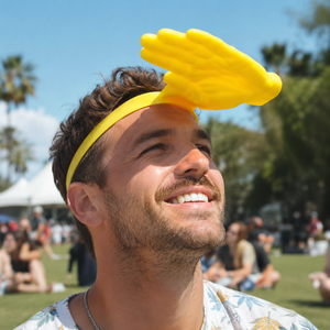 Funny Hand Sun Visor Headband product image 1
