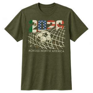 North America 2026 Soccer Fan Tee Worn Or Detail Scene 16