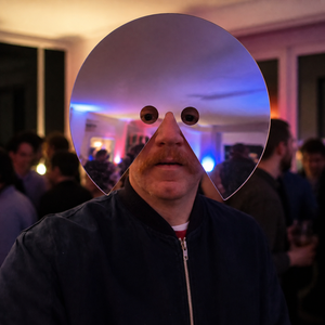 Reflective Mirror Party Mask product image 3