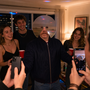 Reflective Mirror Party Mask product image 6
