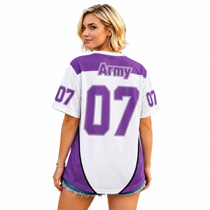 Women's North America Soccer Graphic Tee Worn Or Detail Scene 11