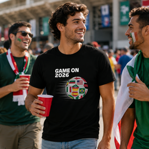 World Flags Soccer Ball Graphic Tee product image 1