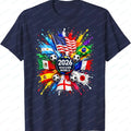 Men's World Flag Soccer Graphic Tee