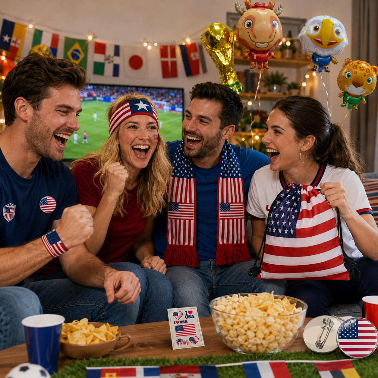 10-Piece Soccer Fan Cheer Kit product image 2