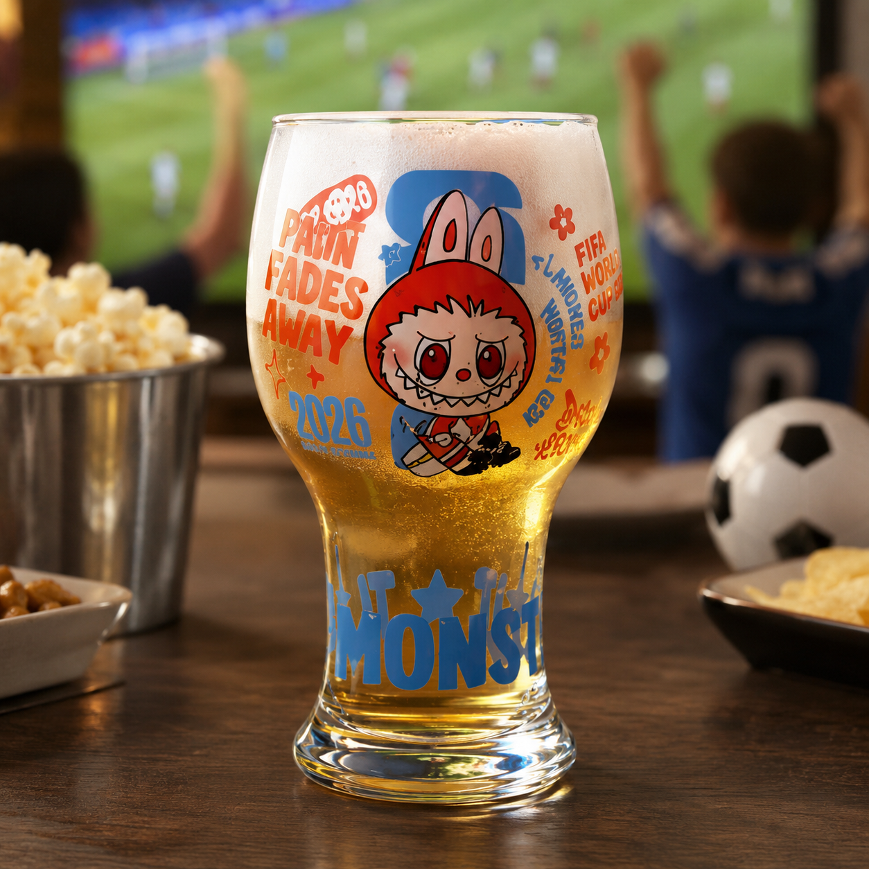 2026 Soccer Collectible Glass Cup Blind Box Variant Or Scene View 7