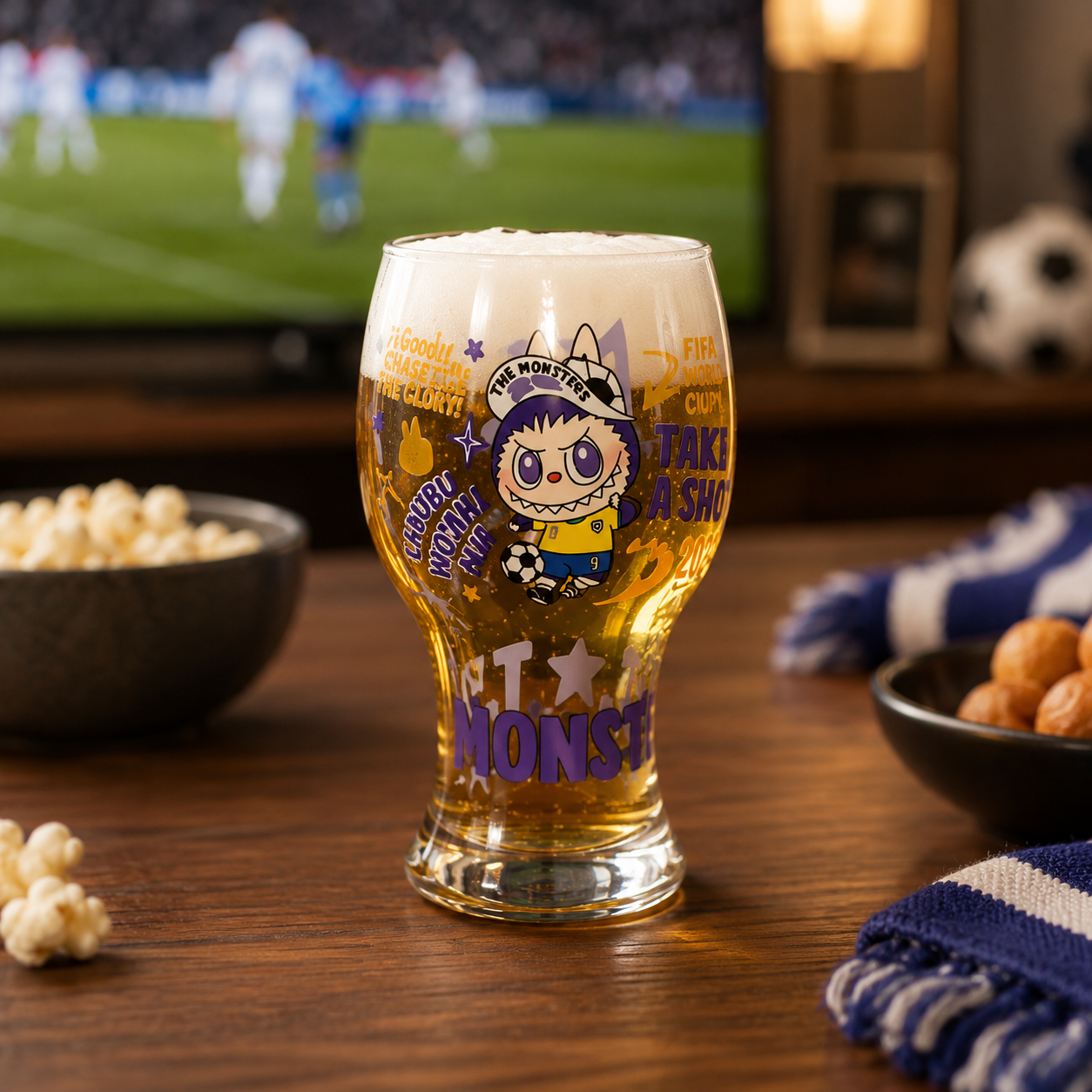 2026 Soccer Collectible Glass Cup Blind Box Variant Or Scene View 8