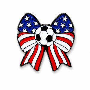 2026 Soccer Fan Enamel Badge Pin Style Or Detail View 4