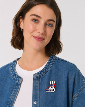 2026 Soccer Fan Enamel Badge Pin Style Or Detail View 7