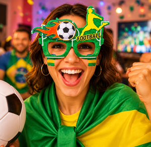 2026 Soccer Fan Photo Booth Glasses Style Or Detail View 6