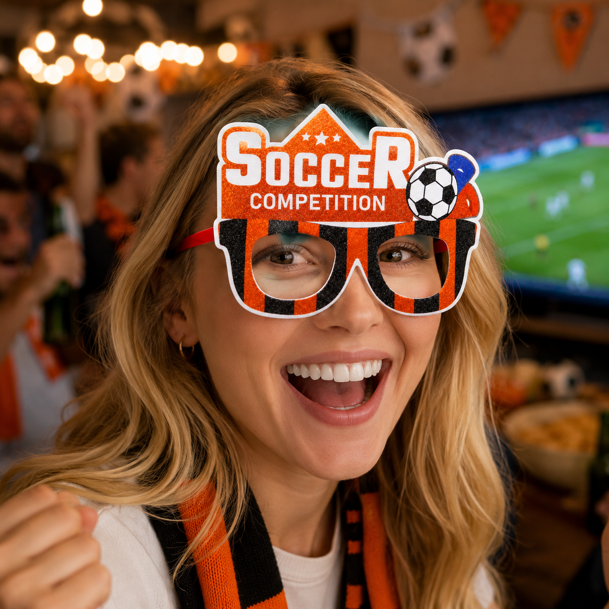 2026 Soccer Fan Photo Booth Glasses Style Or Detail View 8