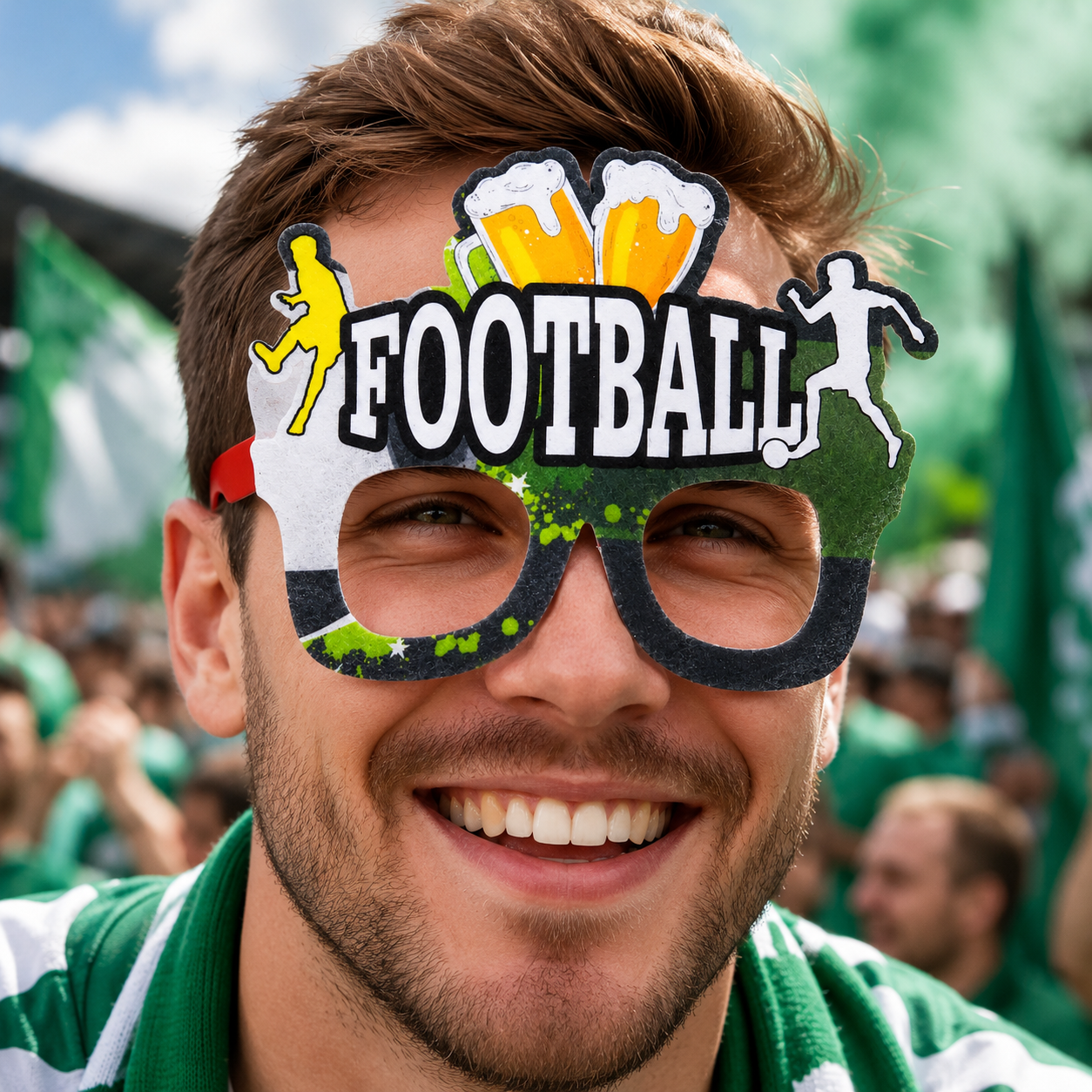 2026 Soccer Fan Photo Booth Glasses Style Or Detail View 15