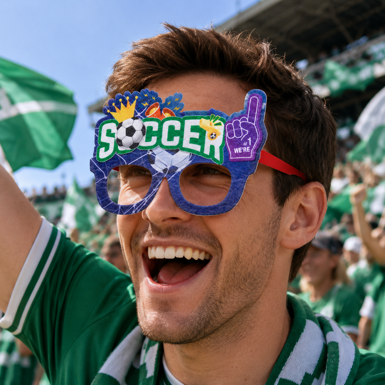 2026 Soccer Fan Photo Booth Glasses Style Or Detail View 21
