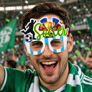 2026 Soccer Fan Photo Booth Glasses Style Or Detail View 30