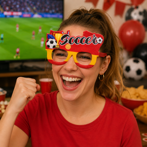 2026 Soccer Fan Photo Booth Glasses Style Or Detail View 35
