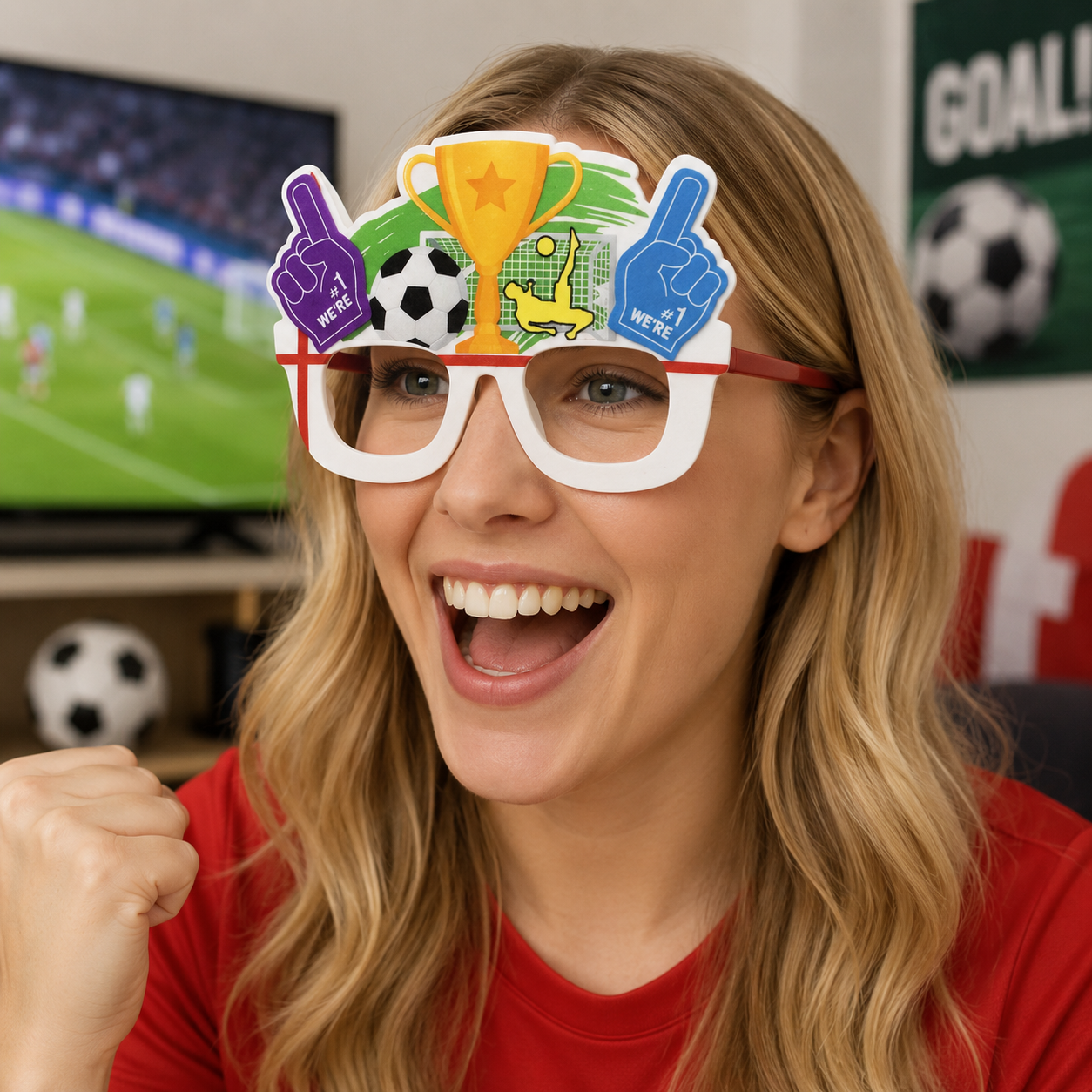 2026 Soccer Fan Photo Booth Glasses Style Or Detail View 40