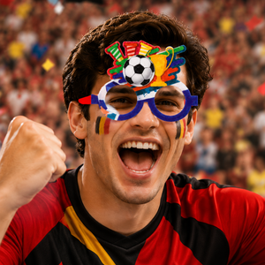 2026 Soccer Fan Photo Booth Glasses Style Or Detail View 49