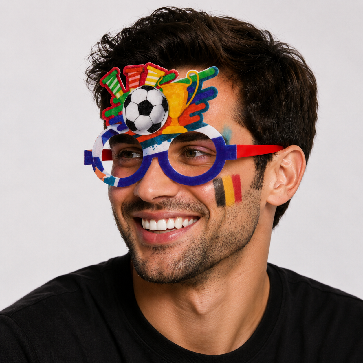 2026 Soccer Fan Photo Booth Glasses Style Or Detail View 50