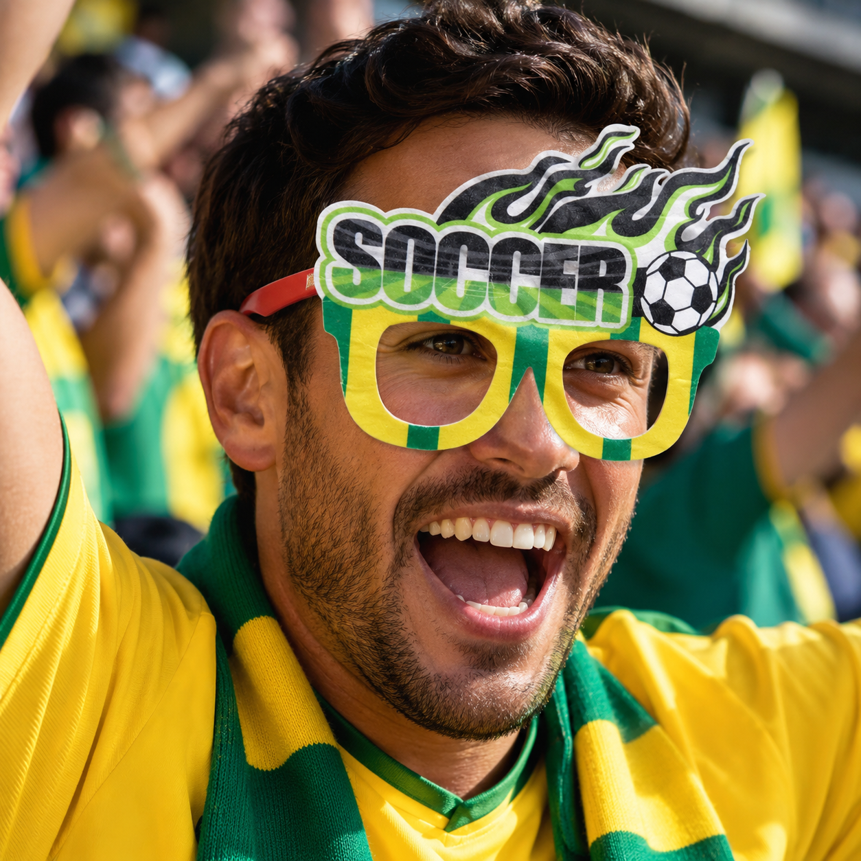 2026 Soccer Fan Photo Booth Glasses Style Or Detail View 51