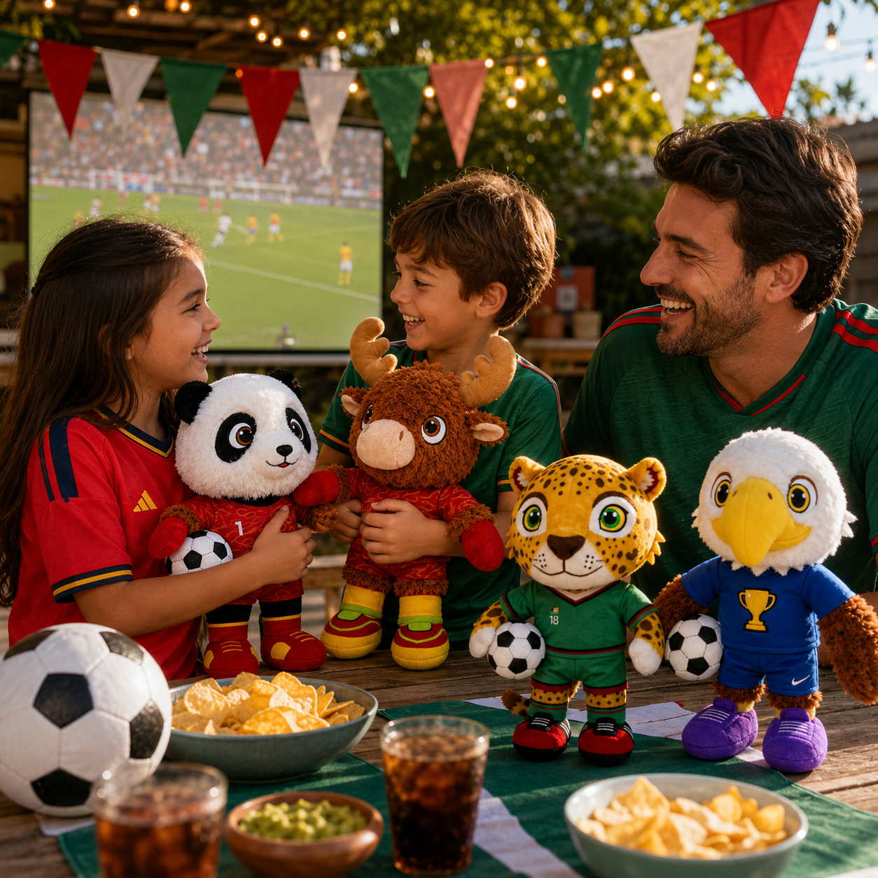 2026 Soccer Mascot Plush Doll Variant Or Scene View 11