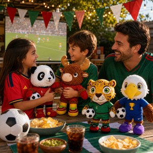 2026 Soccer Mascot Plush Doll Variant Or Scene View 11