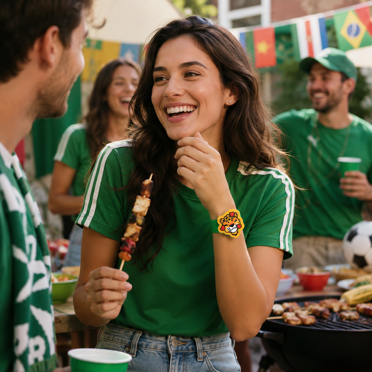 2026 Soccer Mascot Slap Bracelet product image 11