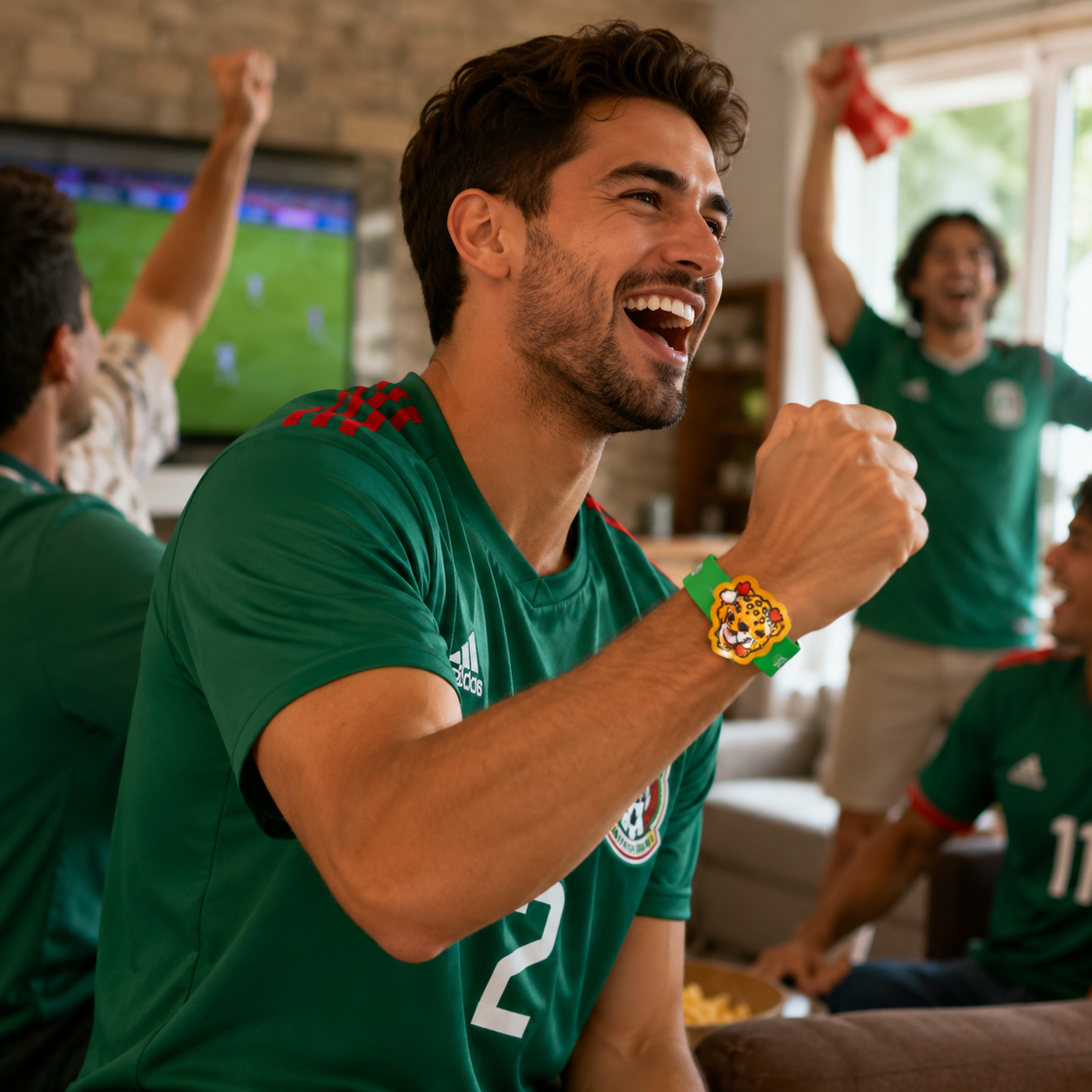 2026 Soccer Mascot Slap Bracelet product image 12