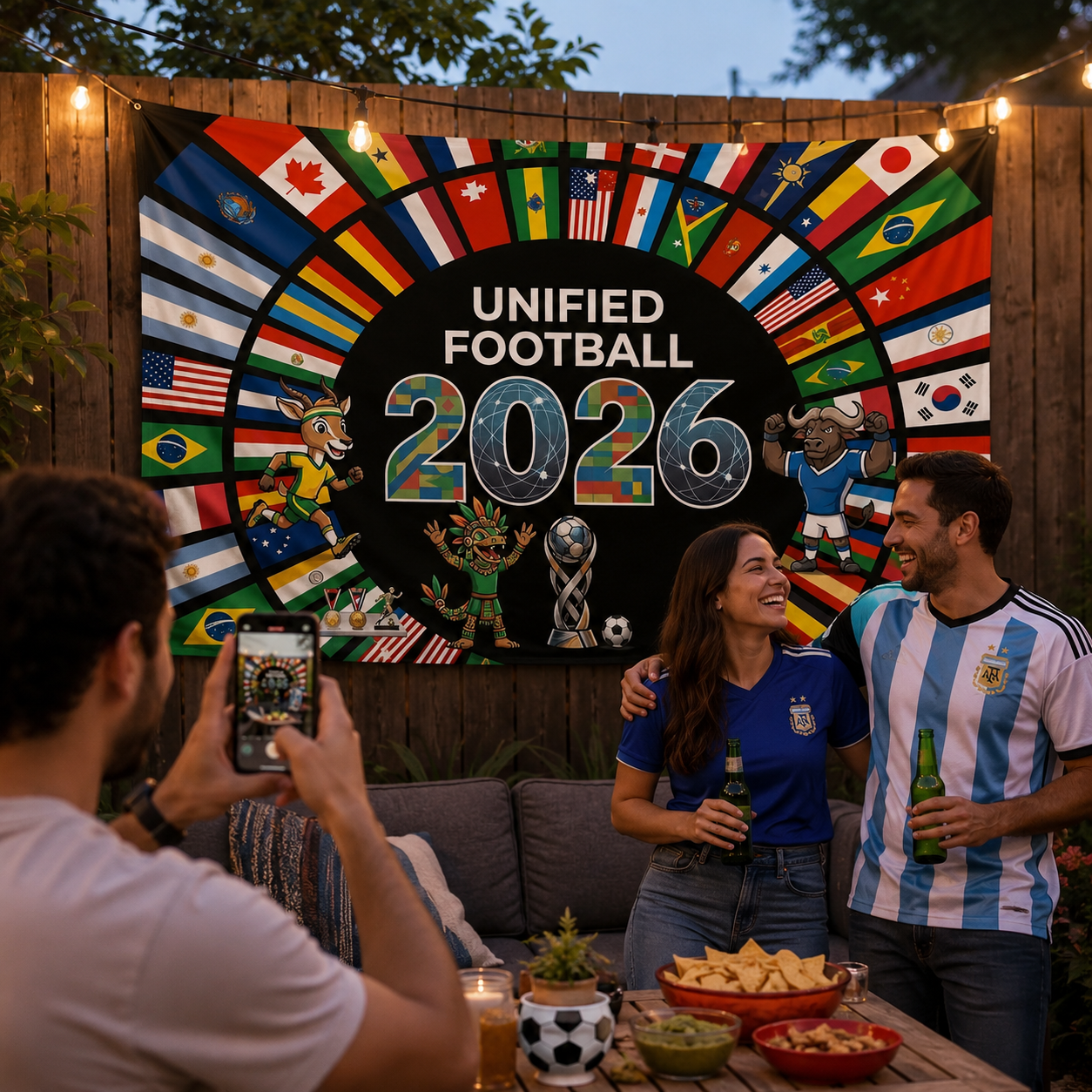 2026 Soccer Party Wall Tapestry product image 11