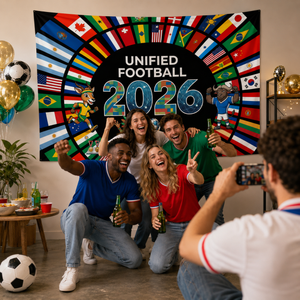 2026 Soccer Party Wall Tapestry product image 4