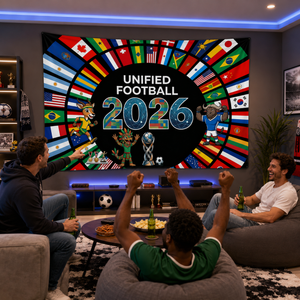2026 Soccer Party Wall Tapestry product image 5