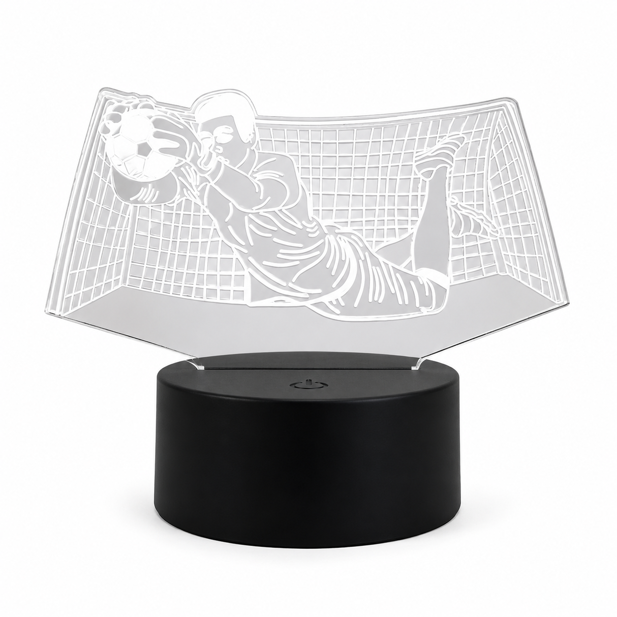 3D Soccer Player LED Night Light Variant Or Scene View 5