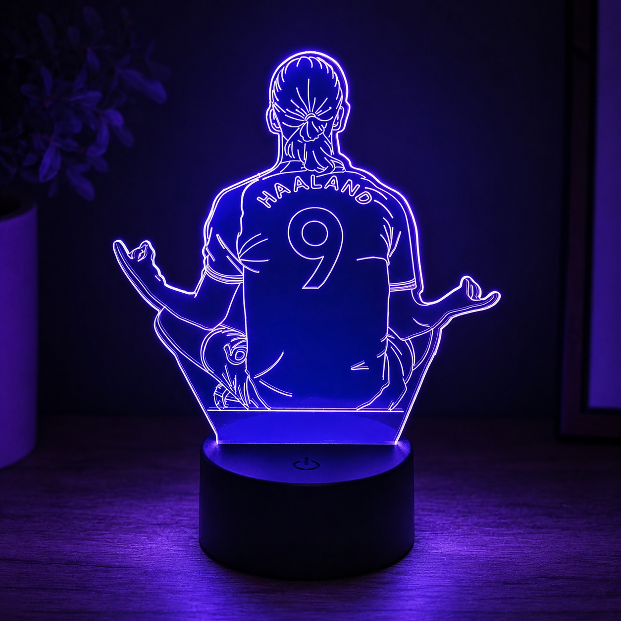 3D Soccer Player LED Night Light Variant Or Scene View 8