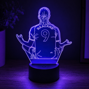 3D Soccer Player LED Night Light Variant Or Scene View 8