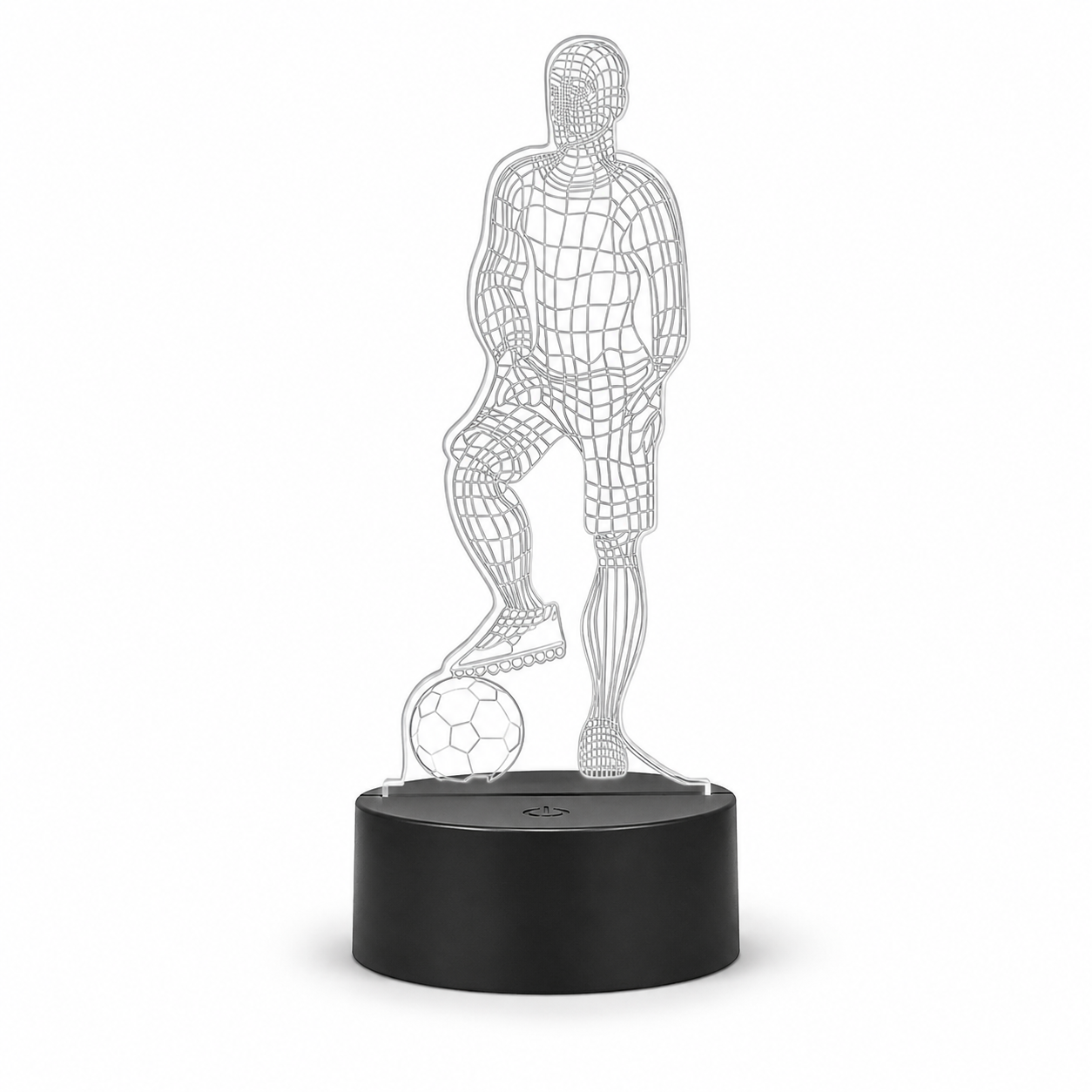 3D Soccer Player LED Night Light Variant Or Scene View 9