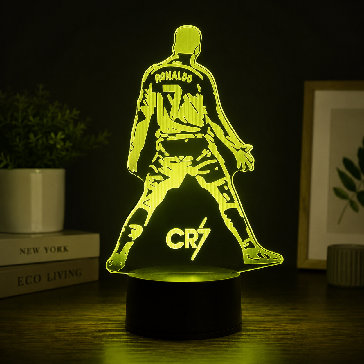 3D Soccer Player LED Night Light Variant Or Scene View 12