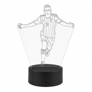 3D Soccer Player LED Night Light Variant Or Scene View 13