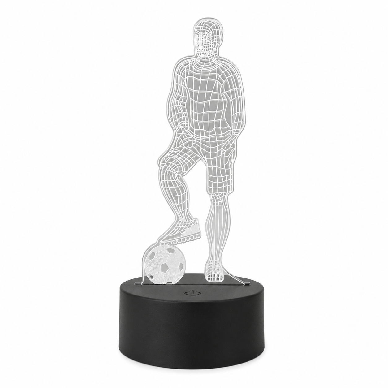 3D Soccer Player LED Night Light Variant Or Scene View 15