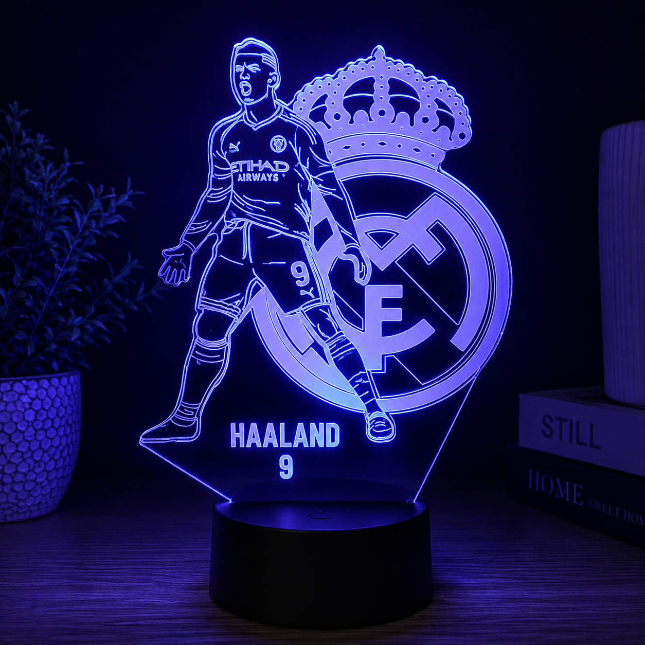 3D Soccer Player LED Night Light Variant Or Scene View 18