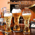 Trophy-Shaped Soccer Fan Beer Glass